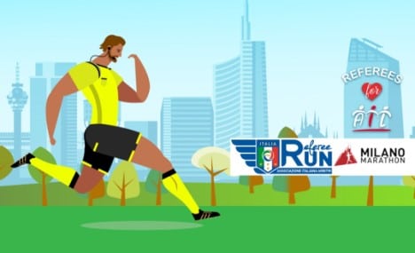 RefereeRUN, la “staffetta solidale” alla Milano Marathon 3